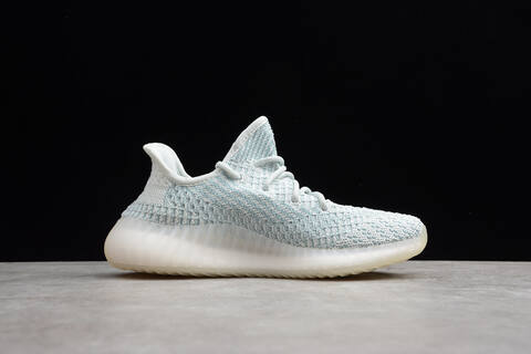 Yeezy 350 V2 White Light Blue Off White Sneaker (BS-87535)