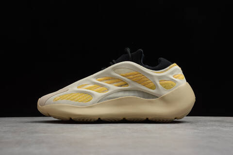 Yeezy 700 V3 Srphym G54853 Cream Yellow Beige Black Sneaker (BS-87558)