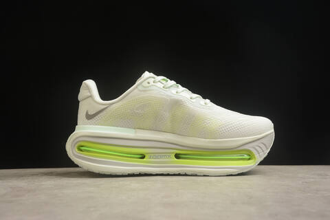 Nike Vomero Premium White Beige Orange Neon Green Running Shoe (BS-59712)
