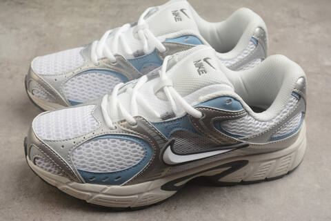 Nike V5 RNR Black White Grey Blue Running Shoe (BS-59876)