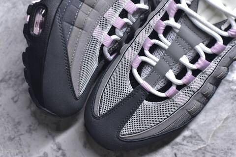 Nike Air Max 95 Grey Black White Pink Sneaker (BS-59637)