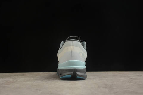 On Running Cloudflow 5 Grey Light Blue Dark Grey US 7 EU 40 UK 6 5 JP 25 Running Shoe Running Sneakers - Men's (BS-59848)