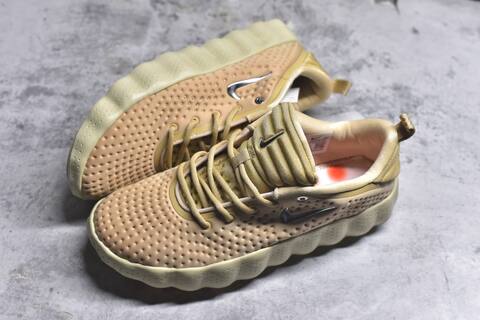 Nike Mind 002 Flyknit Khaki Gold Beige Silver Orange Sneaker (BS-59795)