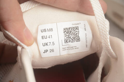 On Cloud X 4 Ivory Cream Red Gold US 8 EU 41 UK 7 5 JP 26 Running Shoe Running Sneakers - Men's (BS-59786)