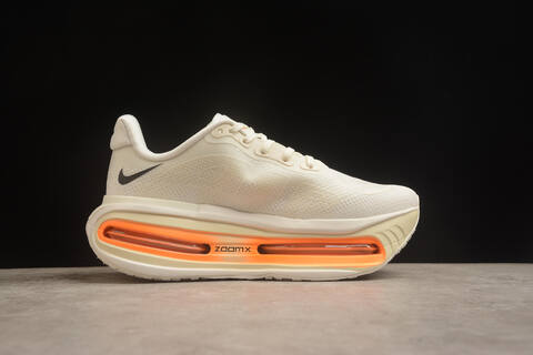 Nike Vomero Premium White Orange Blue Running Shoe (BS-59727)