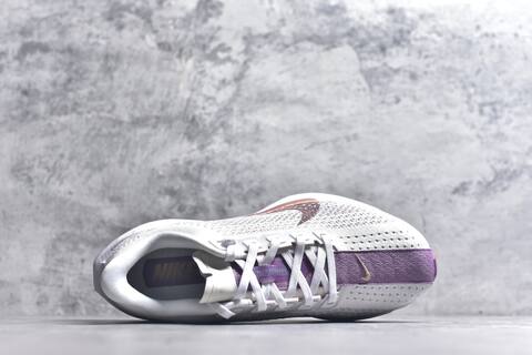 Nike REACTX PEGASUS Plus White Purple Gold Rose Gold Running Shoe (BS-59558)