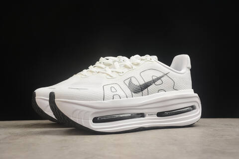 Nike Vomero Premium White Black Blue Running Shoe (BS-59730)