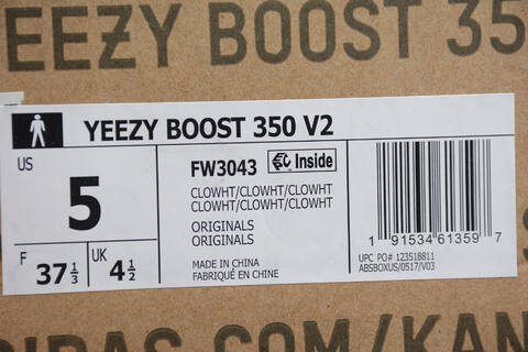 Yeezy 350 V2 White Light Blue Off White Sneaker (BS-87535)