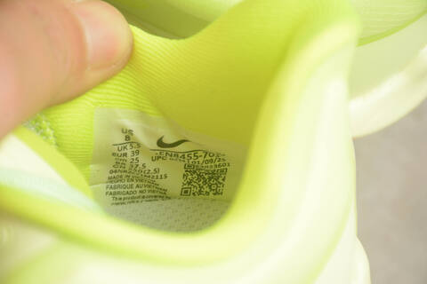 Nike Zoom Fly 6 Neon Yellow Orange Light Green EU 40 Running Shoe - Men's (BS-59845)