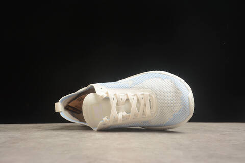 Nike Free Run Off White Light Blue Running Shoe (BS-59468)