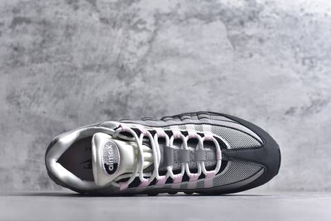 Nike Air Max 95 Grey Black White Pink Sneaker (BS-59637)
