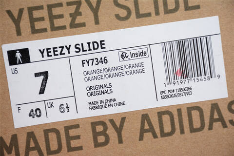 Yeezy Slide Enflame Orange Bright Orange Slides (BS-87549)