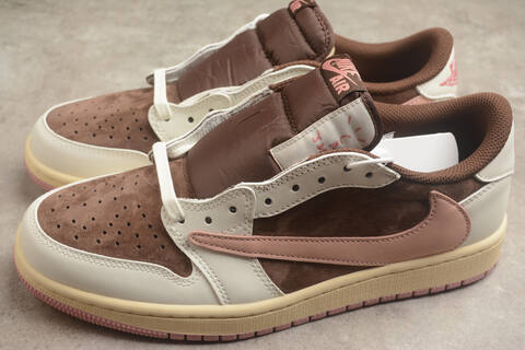 Travis Scott x Air Jordan 1 Low OG DZ4137 206 Lifestyle (BS-59619)