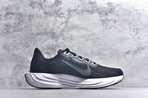 Nike REACTX PEGASUS Plus Next Nature Black White Silver Running Shoe (BS-59552)