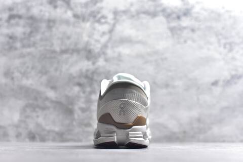 On Running Cloud X4 Beige White Dark Purple Running Shoe Running Sneakers (BS-59773)