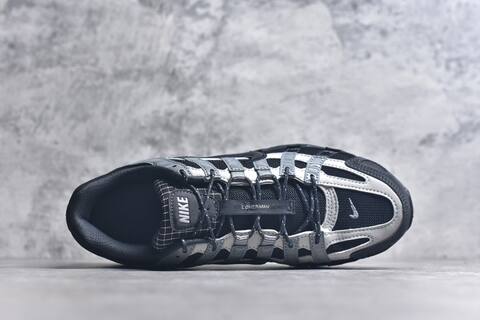 Nike P-6000 Black Grey White Running Shoe (BS-59677)
