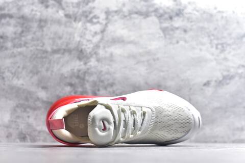 Nike Air Max 270 Premium IO9884-110 Sail White Hot Pink Running Shoe (BS-59816)