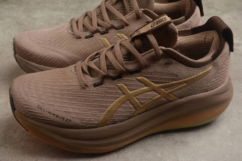 ASICS GEL NIMBUS 27 1012B816 020 Taupe Brown Beige US 8 5 EU 42 UK 7 5 CM 26 5 Running Shoe Running Sneakers - Men's (BS-59736)