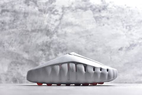 Nike NOCTA x Nike Mind 001 Concepts Light Grey Orange Silver Slides (BS-59696)