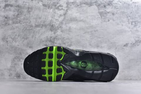 Nike Air Max 97 Black Metallic Green Volt Sneaker (BS-59632)