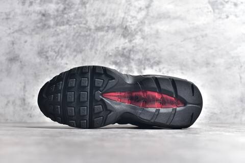 Nike Air Max 95 Black Red Silver Sneaker (BS-59622)
