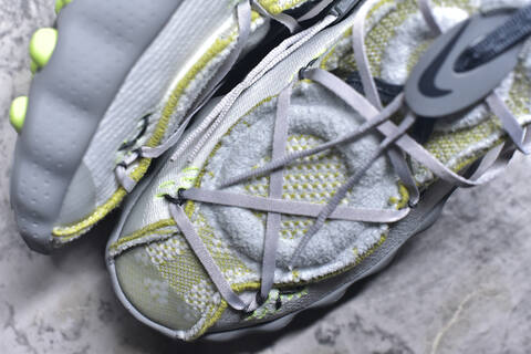 Nike Mind 002 Flyknit IR2176-100 White Grey Volt Black Running Shoe (BS-59808)