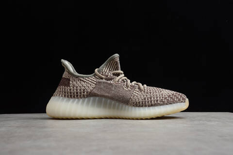 Yeezy 350 V2 FZ1267 Brown Beige Off White Grey Sneaker (BS-87522)