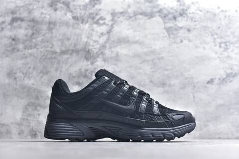 Nike P-6000 Black Dark Grey Running Shoe (BS-59655)