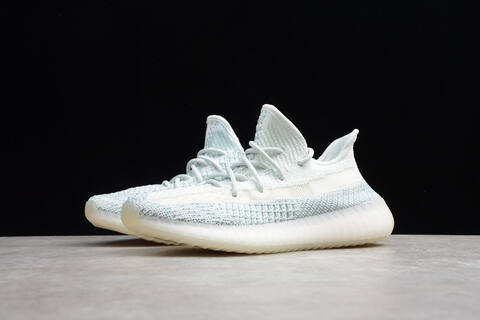 Yeezy 350 V2 White Light Blue Off White Sneaker (BS-87535)