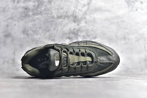 Nike Air Max 95 Olive Green Black Sneaker (BS-59629)