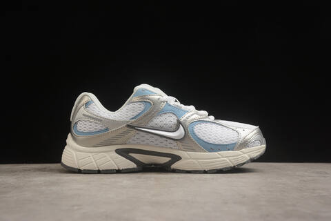 Nike V5 RNR Black White Grey Blue Running Shoe (BS-59876)