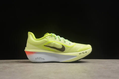 Nike Zoom Fly 6 Neon Yellow Orange Light Green EU 40 Running Shoe - Men's (BS-59845)