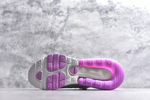 Nike Air Max 270 Premium IO9884-113 White Purple Red Grey Running Shoe (BS-59814)