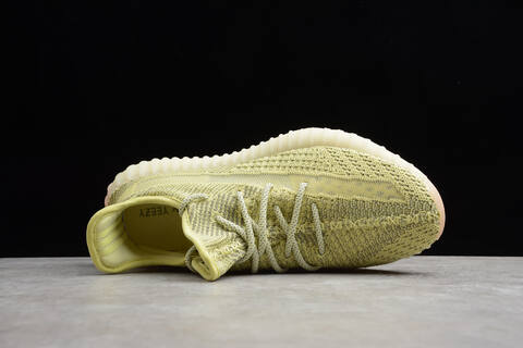 Yeezy 350 V2 FV3255 Pale Yellow Grey Cream Pink Sneaker (BS-87537)