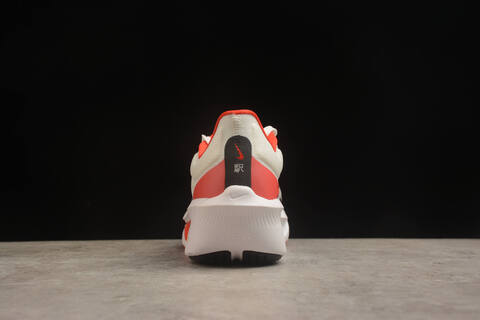 Nike Zoom Fly 6 White Bright Orange Black 260 JP EU 41 Running Shoe - Men's (BS-59843)