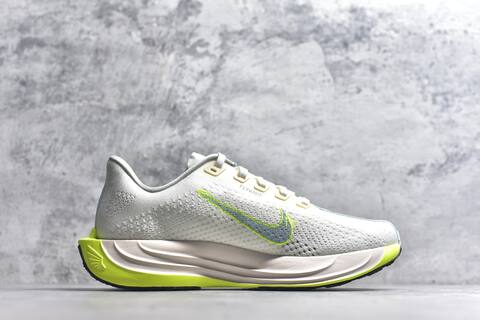 Nike REACTX PEGASUS Plus White Black Volt Light Blue Cream Running Shoe (BS-59550)