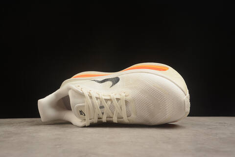 Nike Vomero Premium White Orange Blue Running Shoe (BS-59727)