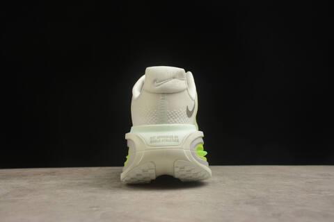 Nike Vomero Premium White Beige Orange Neon Green Running Shoe (BS-59712)