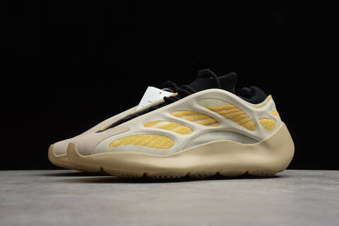 Yeezy 700 V3 Srphym G54853 Cream Yellow Beige Black Sneaker (BS-87558)