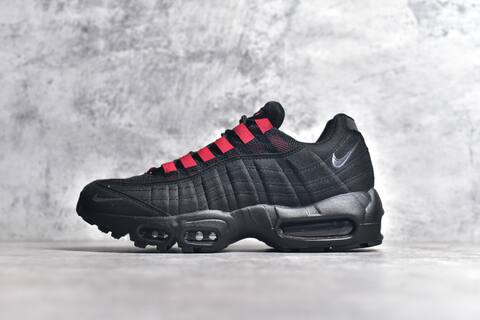 Nike Air Max 95 Black Red Silver Sneaker (BS-59622)
