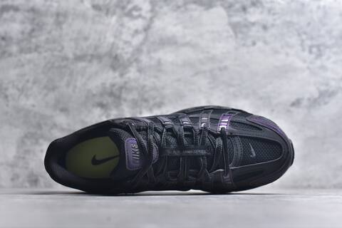 Nike P-6000 Black Iridescent Purple Volt Running Shoe (BS-59669)