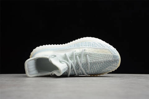 Yeezy Boost 350 V2 FW5317 Cloud White Light Blue Off White Sneaker (BS-87521)