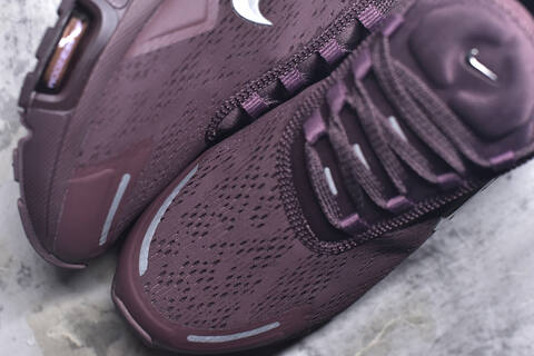 Nike Air Max 270 Premium IO9883-500 Plum Metallic Silver Dark Brown Running Shoe (BS-59819)