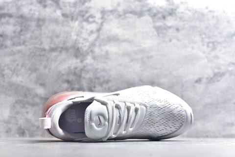 Nike Air Max 270 Premium IO9884-111 White Light Pink Metallic Purple Running Shoe (BS-59817)