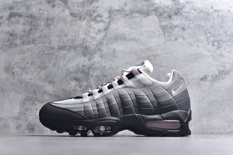 Nike Air Max 95 Grey Black White Pink Sneaker (BS-59637)