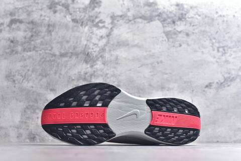Nike REACTX PEGASUS Plus Grey Bright Pink White Black Running Shoe (BS-59551)
