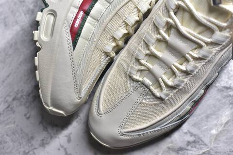 Nike Air Max 95 Undefeated Sail White Red Green Sneaker (BS-59635)