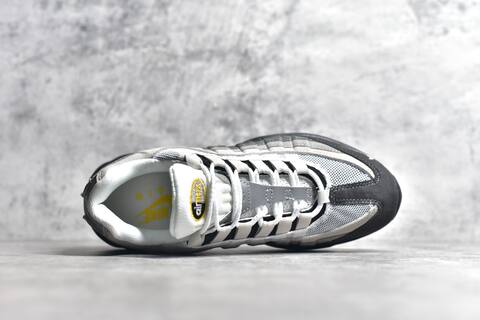 Nike Air Max 95 Grey Black White Yellow Sneaker (BS-59628)
