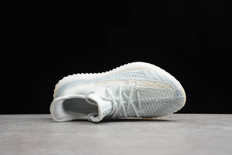 Yeezy 350 V2 White Light Blue Off White Sneaker (BS-87535)