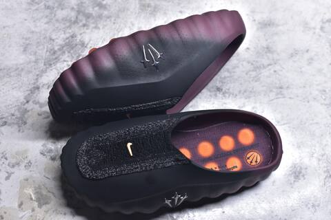 Nike NOCTA Mind 001 Black Purple Orange Slides (BS-59702)
